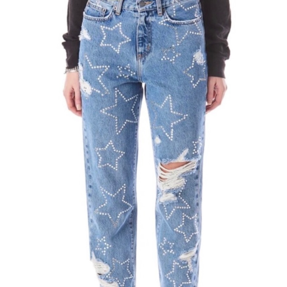 LF Carmar rhinestone star jeans